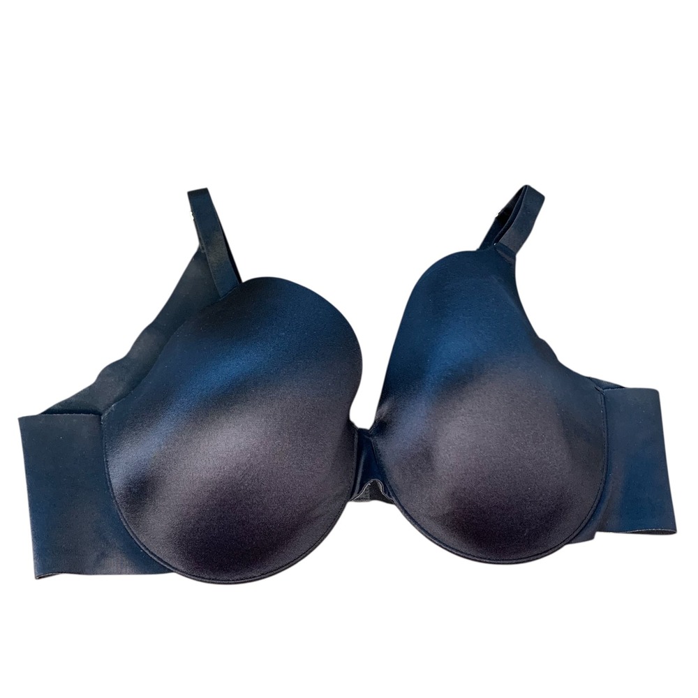 SOMA Vanishing Back Full‎ Coverage Black bra adjustable straps. Size 42C